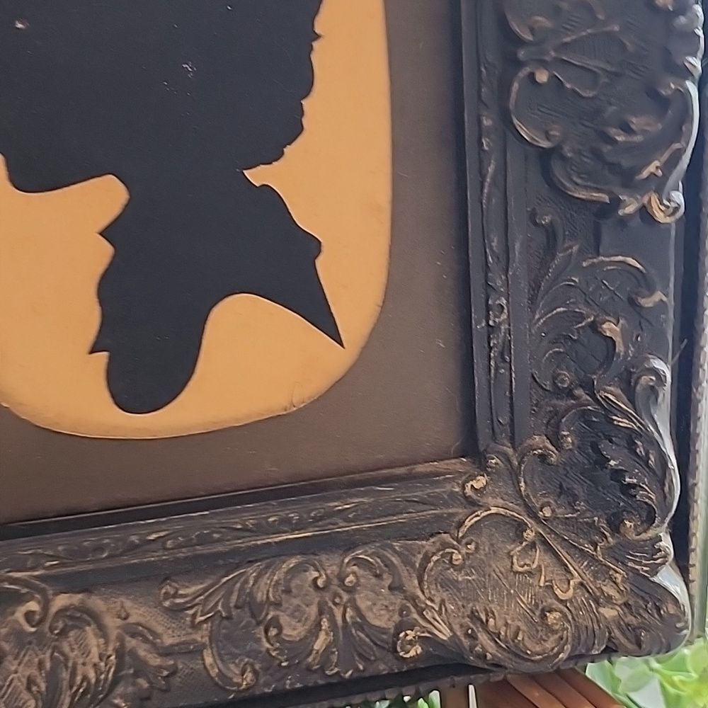 Vintage 1970's Silhouettes Wall Decor - Picture 6 of 8